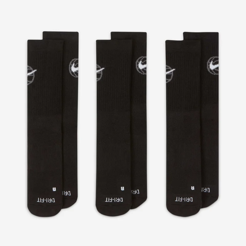 Nike Everyday Crew Basketball Socks (3 Pairs)
